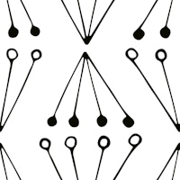 Abstract Modern Geo black white ταπετσαρία