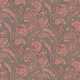 Floral paisley tendrils mosaic rosewood
