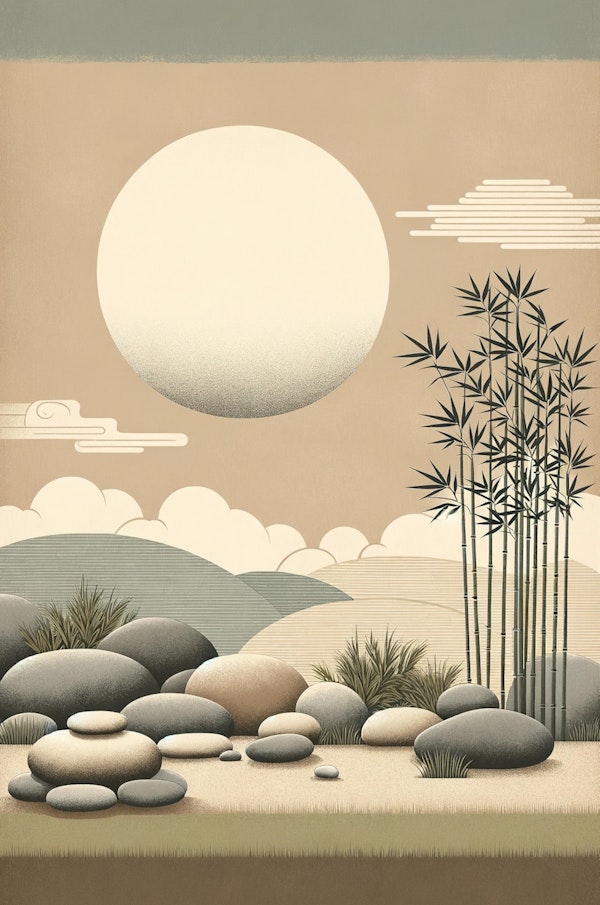 Minimalist Zen Garden