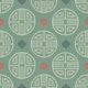 Asian ornaments sage green