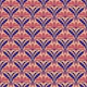 Modern flowers - purple and brown