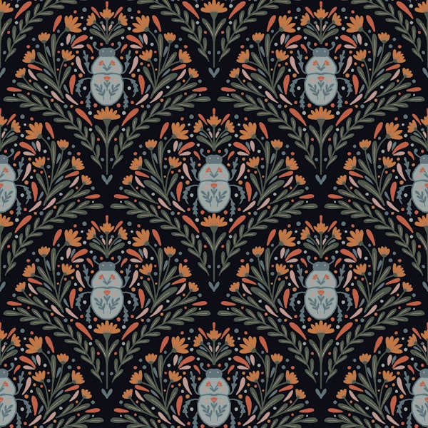 Bugs and flowers arcade - vintage vibes