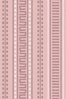 Retro Vertical Textured Stripes Muted Pink tapete