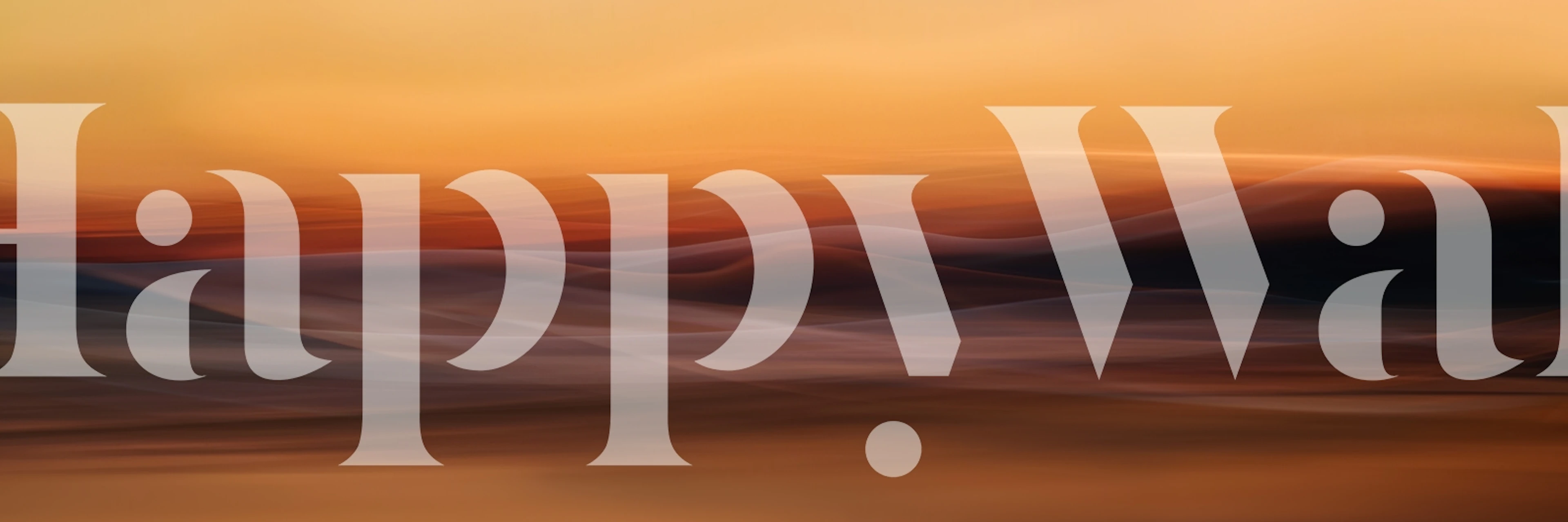 Abstract wallpaper featuring flowing orange and black wave patterns