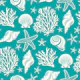 Oceanic Shells and Stars, Teal