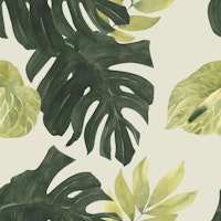Bold Tropical Greenery Pattern ταπετσαρία