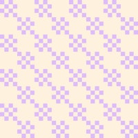 Grid stripes - cream and violet papiers peint