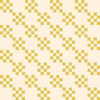 Grid stripes - cream and yellow papiers peint