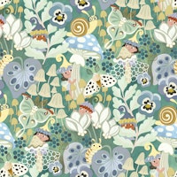 Whimsical woodland (Large scale) carta da parati