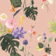 Vibrant Tropical Floral Pattern