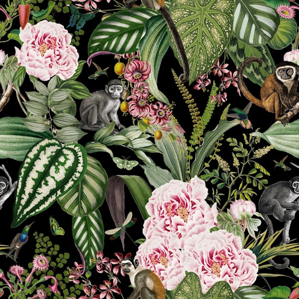 Tropical Monkeys Paradise Garden