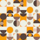 Bauhaus Mid-Century Serene Orange