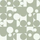 Bauhaus Geometric Green Harmony