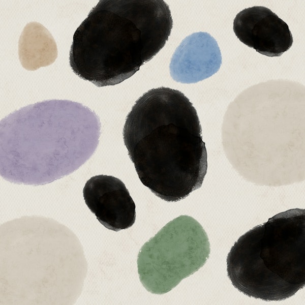 Abstract Watercolor Dots