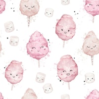 Cotton Candy - pink tapete