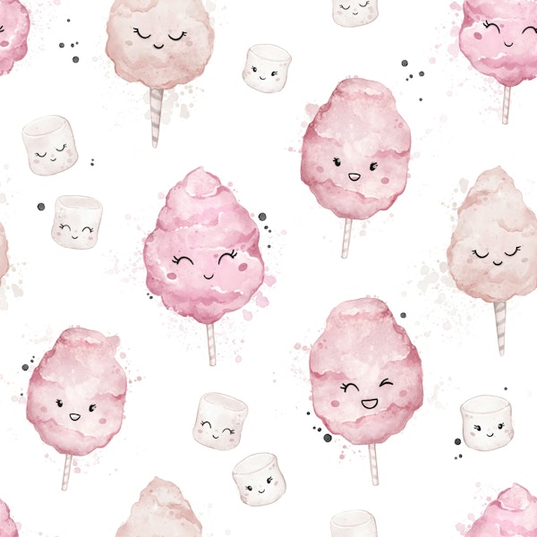 Cotton Candy - pink