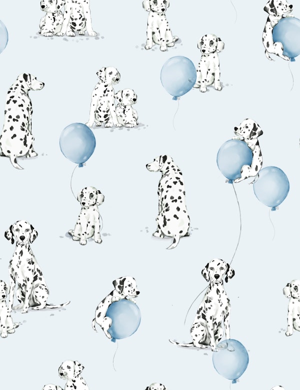 Dalmatians - blue