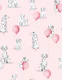 Dalmatians - pink