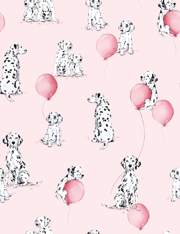 Dalmatians - pink