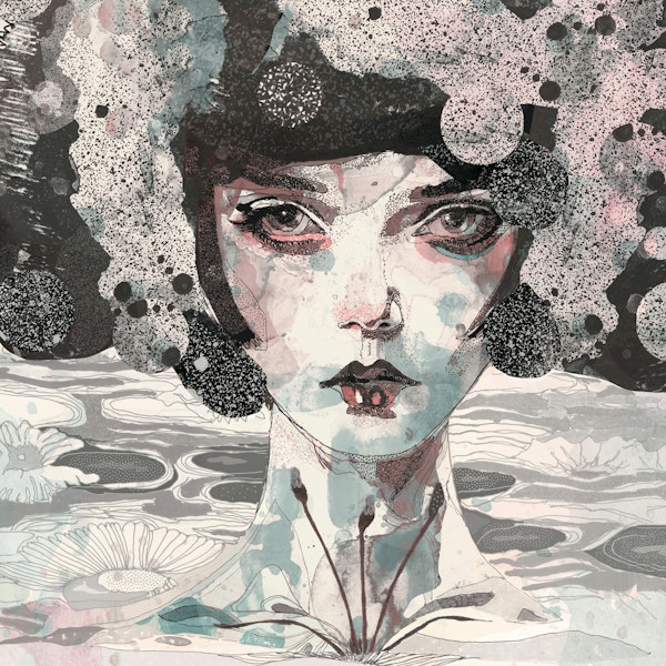 neve - Ethereal Watercolor Portrait