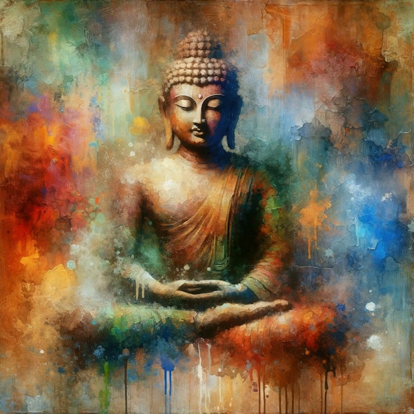 Tranquil Buddha Aura