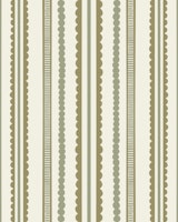 Sage and Olive Vertical Stripes tapet