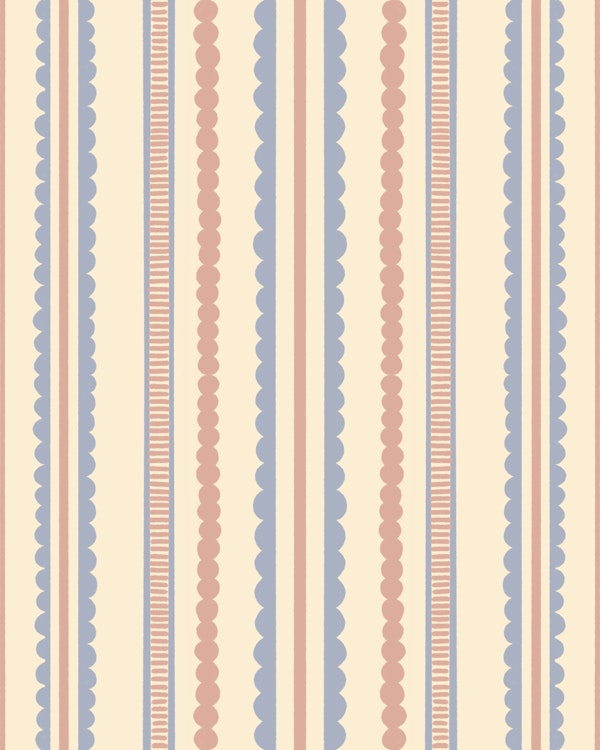 Vintage Pastel Stripes