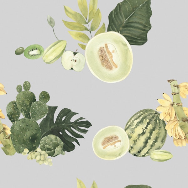 Lush Tropical Harvest Pattern