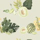 Greenery & Exotic Fruit Pattern