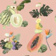 Summer Harvest Watercolor Pattern