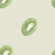Fresh Green Kiwi Pattern