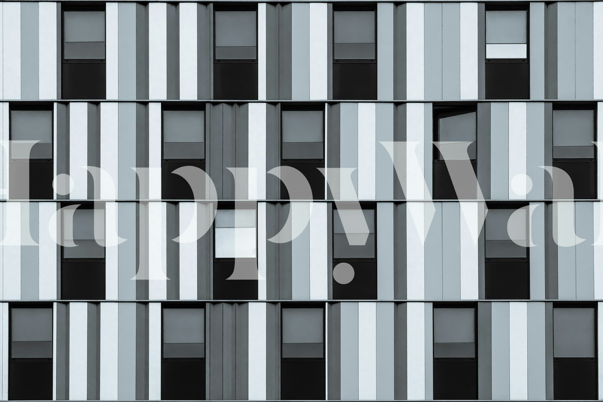 Black and white striped geometric wallpaper pattern