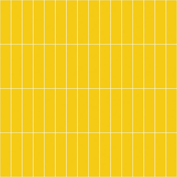 Vertical Grid Pattern - Yellow and White