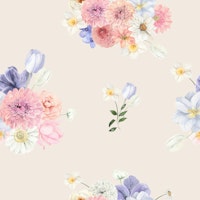 Soft Floral Bouquet wallpaper