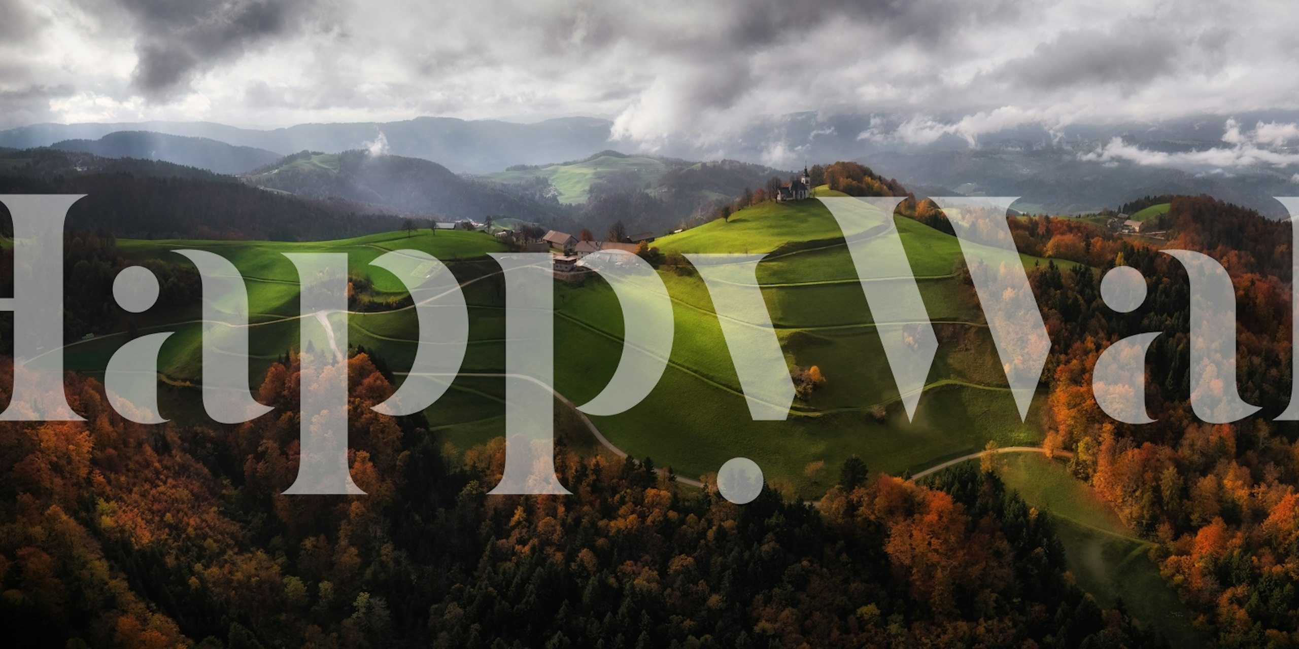 Fairy tale land in Slovenia papel pintado en una habitación