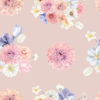 Soft Dahlia Garden tapety