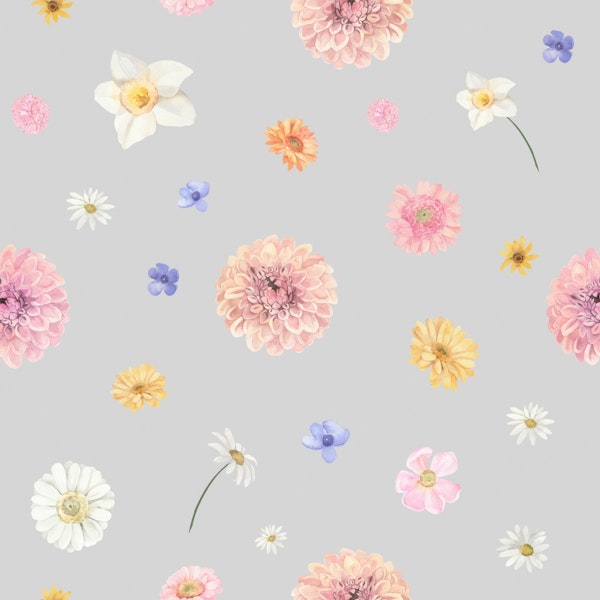 Scattered Wildflower Beauty