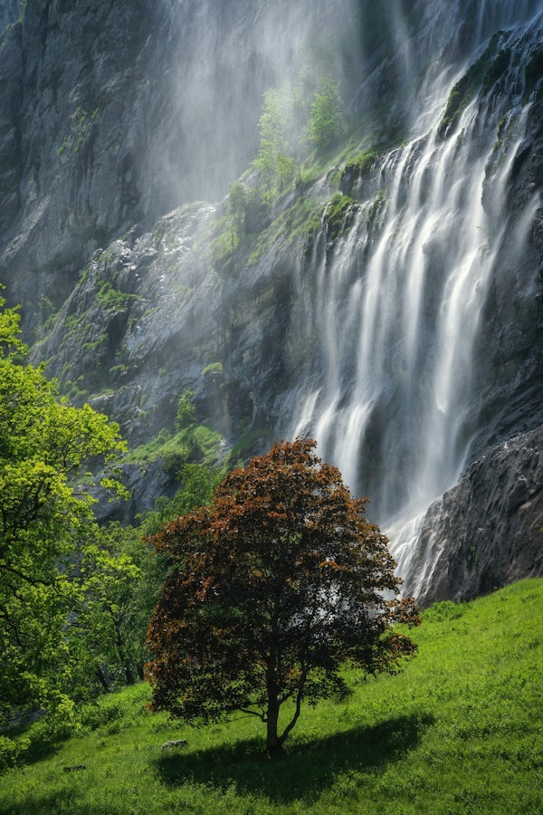 Majestic Mountain Falls