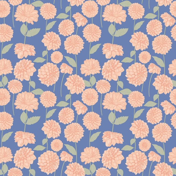 Dahlia Petal Symphony