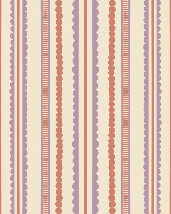 Vintage Stripe Serenity