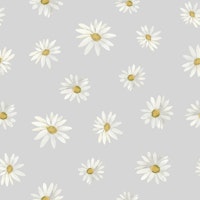 Scattered Daisy Elegance ταπετσαρία