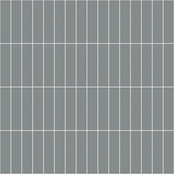 Vertical Grid Pattern - Gray and White