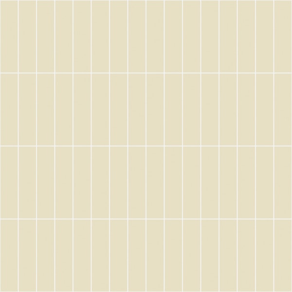 Vertical Grid Pattern - Beige and White