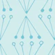Abstract Modern Geo light blue