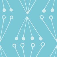 Abstract Modern Geo turquoise papiers peint