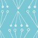 Abstract Modern Geo turquoise