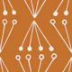 Abstract Modern Geo rust brown