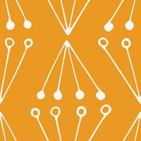 Abstrace Modern Geo yellow orange papiers peint