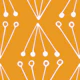 Abstrace Modern Geo yellow orange