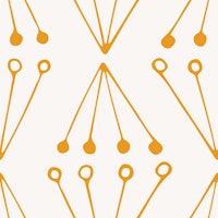 Abstract Modern Geo ivory yellow ταπετσαρία